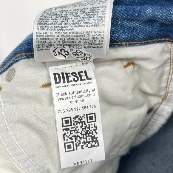 Diesel Light Blue Flare Jeans - Picture 13 of 13